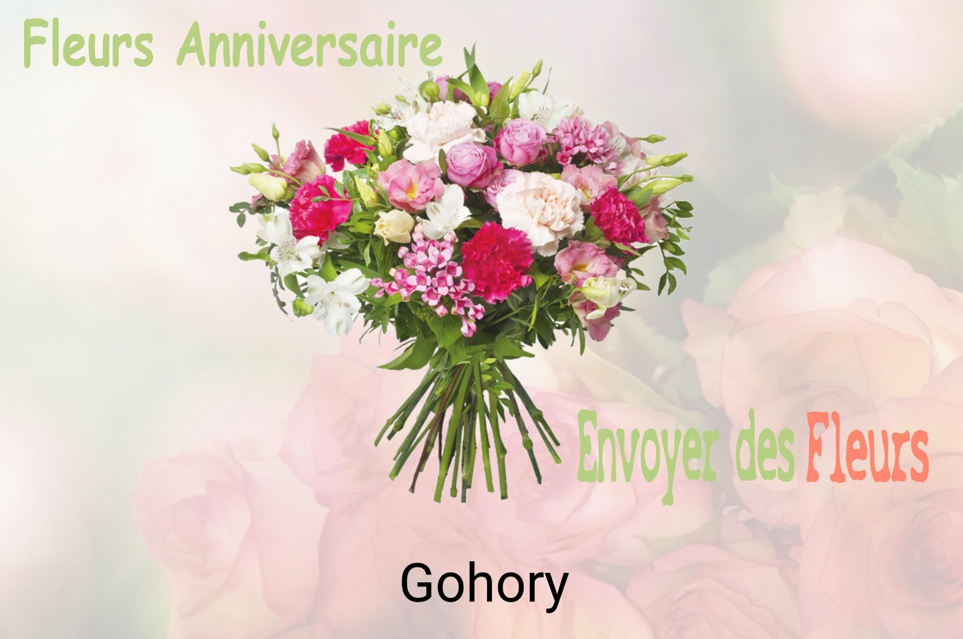 Bouquet de fleurs d’anniversaire livré à Gohory